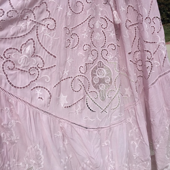 🌿 Spell Gwendolyn Gown Soft Pink • Size L - Picture 8 of 8